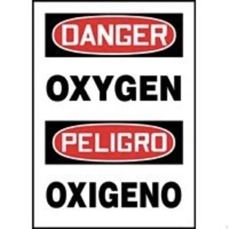 Accuform BILINGUAL OSHA DANGER Safety Sign SBMCHL214XP SBMCHL214XP